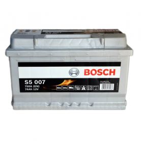 Автомобильный аккумулятор BOSCH S5007 6СТ-74Ah АзЕ 750A (EN) 0092S50070 2019