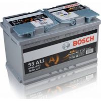Автомобільний акумулятор BOSCH AGM Start-Stop S5A11 6СТ-80Ah АзЕ 800A (EN) 0092S5A110