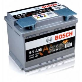 Автомобільний акумулятор BOSCH AGM Start-Stop S6005 6СТ-60Ah АзЕ 680A (EN) 0092S60050