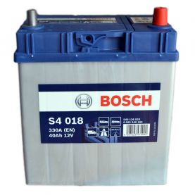 Автомобільний акумулятор BOSCH S4018 6СТ-40Ah АзЕ ASIA 330A (EN) ТК 0092S40180 2017