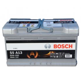 Автомобильный аккумулятор BOSCH AGM Start-Stop S5A13 6СТ-95Ah АзЕ 850A (EN) 0092S5A130