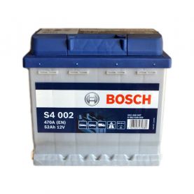 Автомобильный аккумулятор BOSCH S4002 6СТ-52Ah АзЕ 470A (EN) 0092S40020 2018
