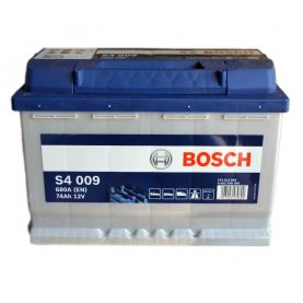Автомобильный аккумулятор BOSCH S4009 6СТ-74Ah Аз 680A (EN) 0092S40090 2019