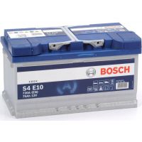 Автомобильный аккумулятор BOSCH EFB S4E10 6СТ-75Ah АзЕ 730A (EN) 0092S4E100