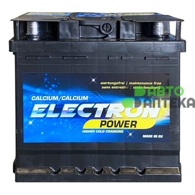 Автомобільний акумулятор ELECTRON POWER 6СТ 50Ah АзЕ 420А (EN) 550 027 042 SMF