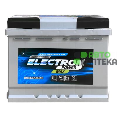 Автомобільний акумулятор ELECTRON POWER MAX 6СТ-63Ah АзЕ 630А (EN) 563 077 063 SMF