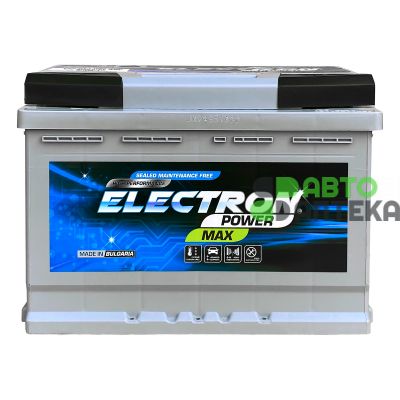 Автомобильний аккумулятор ELECTRON POWER MAX 6СТ-80Ah АзЕ 820А (EN) 580 043 082 SMF