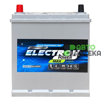 Автомобильный аккумулятор ELECTRON POWER MAX 6СТ-45Ah Аз ASIA 370А (EN) 545 091 037 SMF