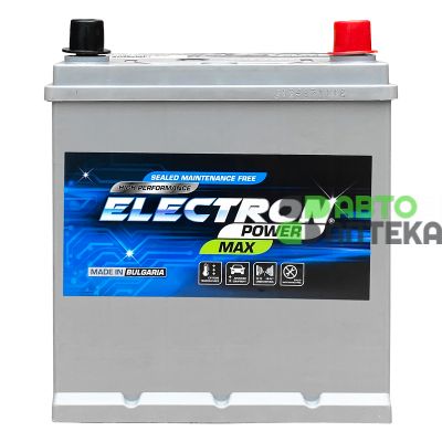 Автомобильный аккумулятор ELECTRON POWER MAX 6СТ-45Ah ASIA АзЕ 370А (EN) 545 090 037 SMF