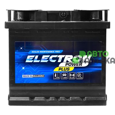 Автомобільний акумулятор ELECTRON POWER PLUS 6СТ-50Ah АзЕ  450А (EN) 550 027 045 SMF