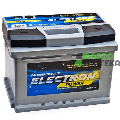 Автомобільний акумулятор ELECTRON POWER HP 6СТ-63Ah АзЕ 600А (EN) 563 077 060 SMF