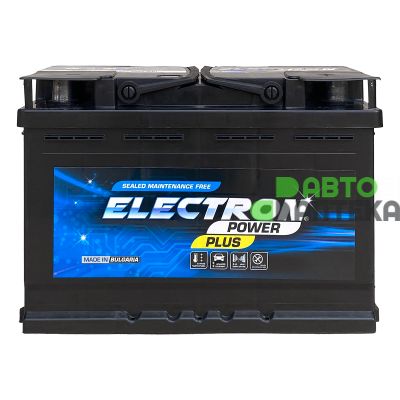 Автомобильный аккумулятор ELECTRON POWER PLUS 6СТ-80Ah АзЕ 800А (EN) 580 043 080 SMF