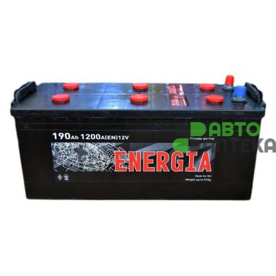 Автомобільний акумулятор ENERGIA 6СТ-190Ah АзЕ 1200A (EN)