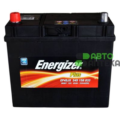 Автомобильный аккумулятор Energizer Plus 6СТ-45Ah Аз ASIA 330A (EN) 545158033