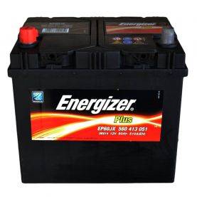 Автомобільний акумулятор Energizer Plus 6СТ-60Ah Аз ASIA 510A (EN) 560413051