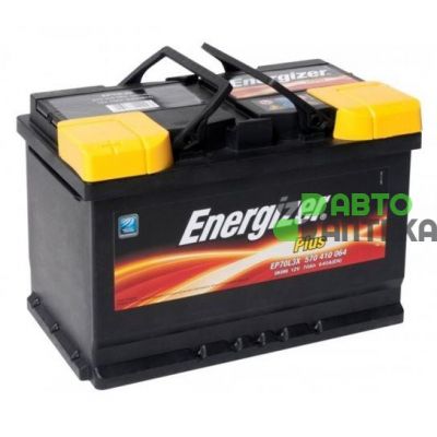 Автомобильный аккумулятор Energizer Plus 6СТ-70Ah Аз 640A (EN) 570410064