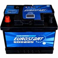 Автомобильный аккумулятор EUROSTART 6СТ-62Ah Аз 620A (EN)