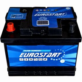 Автомобільний акумулятор EUROSTART 6СТ-62Ah Аз 620A (EN)