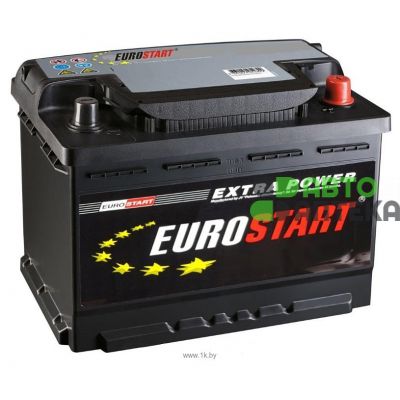 Автомобильный аккумулятор EUROSTART 6СТ-75Ah АзЕ 700A (EN)