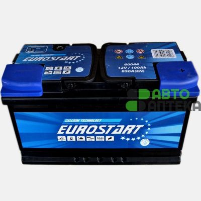 Автомобильный аккумулятор EUROSTART 6СТ-100Ah АзЕ 850A (EN)