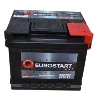 Автомобільний акумулятор EUROSTART 6СТ-50Ah АзЕ 430A (EN) 550012043