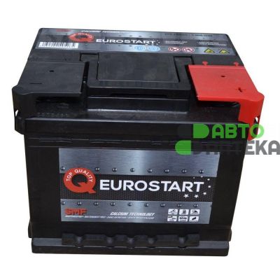 Автомобильный аккумулятор EUROSTART 6СТ-50Ah АзЕ 430A (EN) 550012043