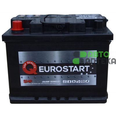 Автомобильный аккумулятор EUROSTART 6СТ-50Ah Аз 430A (EN) 550066043