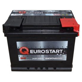Автомобильный аккумулятор EUROSTART 6СТ-60Ah АзЕ 550A (EN) 560059055