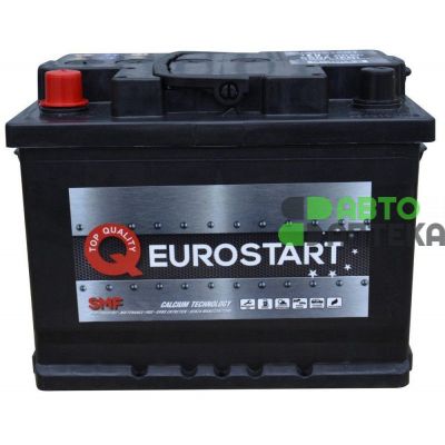 Автомобильный аккумулятор EUROSTART 6СТ-60Ah Аз 550A (EN) 560065055