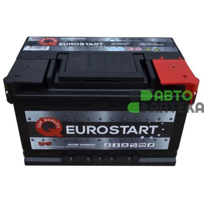 Автомобильный аккумулятор EUROSTART 6СТ-74Ah АзЕ 700A (EN) 574014070