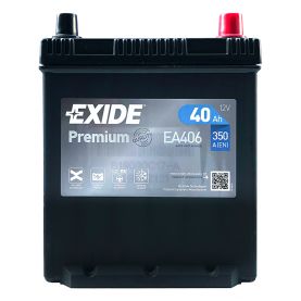 Автомобильный аккумулятор EXIDE Premium 6СТ-40Ah АзЕ ASIA 350A (EN) EA406