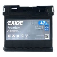 Автомобільний акумулятор EXIDE Premium Carbon Boost 6СТ-47Ah АзЕ 450A (EN) EA472
