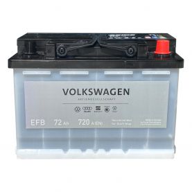Автомобильный аккумулятор EXIDE START-STOP EFB 6СТ-72Ah АзЕ 720А (EN) оригинал VW 57026