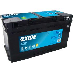 Автомобільний акумулятор EXIDE START-STOP AGM 6СТ-96Ah АзЕ 850А (EN) EK960