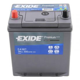 Автомобільний акумулятор EXIDE Premium 6СТ-38Ah Аз ASIA 300A (EN) EA387