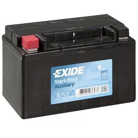 Мото акумулятор EXIDE Start-Stop Auxiliary 6СТ-9Ah Аз 12В 120А (EN) EK091