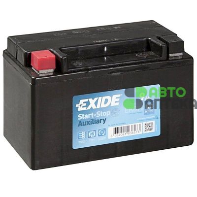 Мото аккумулятор EXIDE Start-Stop Auxiliary 6СТ-9Ah Аз 12В 120А (EN) EK091