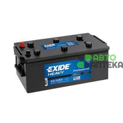 Автомобильный аккумулятор EXIDE Power PRO 6СТ-225Ah Аз 1200A (EN) EG2253