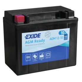 Мото акумулятор EXIDE Ready AGM 6СТ-10Ah Аз 12В 150А (EN) AGM12-10