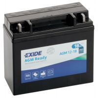 Мото аккумулятор EXIDE Ready AGM 6СТ-18Ah АзЕ 12В 250А (EN) AGM12-18