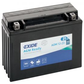 Мото аккумулятор EXIDE Ready AGM 6СТ-21Ah АзЕ 12В 350А (EN) AGM12-23