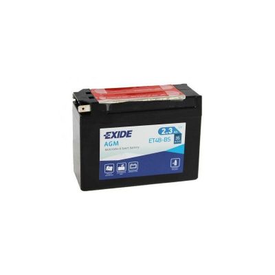 Мото акумулятор EXIDE AGM 6СТ-2,3Ah Аз 12В 35А (EN) ET4B-BS