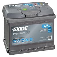 Автомобильный аккумулятор EXIDE Premium Carbon Boost 6СТ-47Ah АзЕ 450A (EN) EA472