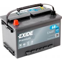 Автомобильный аккумулятор EXIDE Premium 6СТ-68Ah Аз ASIA 650A (EN) EA681