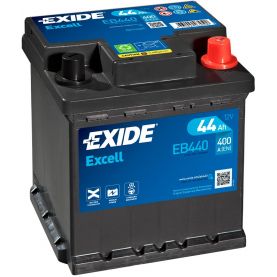 Автомобильный аккумулятор EXIDE Excell 6СТ-44Ah АзЕ 400A (EN) EB440