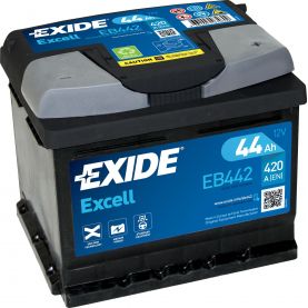 Автомобільний акумулятор EXIDE Excell 6СТ-44Ah АзЕ 420A (EN) EB442