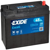 Автомобільний акумулятор EXIDE Excell 6СТ-45Ah АзЕ ASIA 330A (EN) EB456