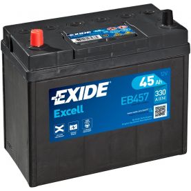 Автомобильный аккумулятор EXIDE Excell 6СТ-45Ah Аз ASIA 330A (EN) EB457