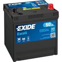 Автомобільний акумулятор EXIDE Excell 6СТ-50Ah АзЕ ASIA 360A (EN) EB501