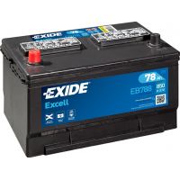 Автомобильный аккумулятор EXIDE Excell 6СТ-78Ah Аз ASIA 850A (EN) EB788